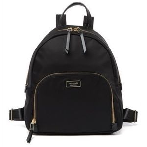 Kate Spade medium Dawn  black backpack